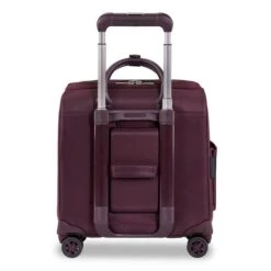Briggs & Riley Widemouth Cabin Spinner- Plum -Samsonite Store image 1005