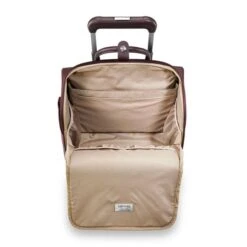 Briggs & Riley Widemouth Cabin Spinner- Plum -Samsonite Store image 1006