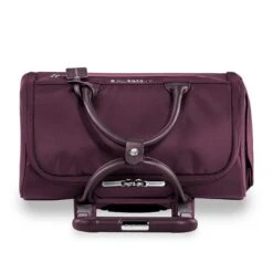 Briggs & Riley Widemouth Cabin Spinner- Plum -Samsonite Store image 1009