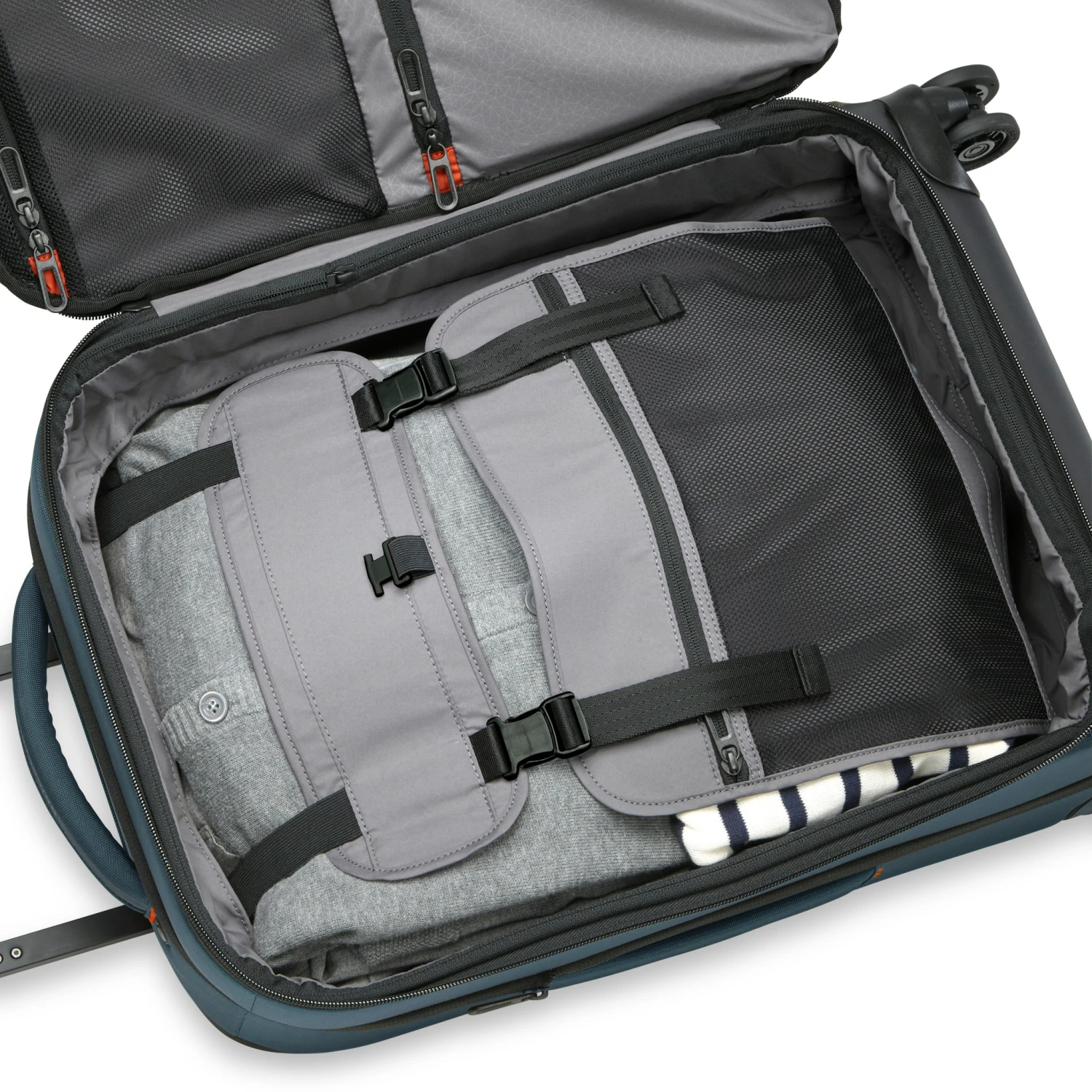 Briggs & Riley ZDX 22" Carry-On Expandable Spinner Ocean 12 Briggs & Riley ZDX 22" Carry-On Expandable Spinner Ocean - Image 10