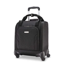 Samsonite Spinner Underseater With USB Port- Black