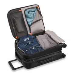 Briggs & Riley ZDX 21" Carry-On Expandable Spinner Black -Samsonite Store image 1121