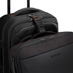 Briggs & Riley ZDX 21" Carry-On Expandable Spinner Black -Samsonite Store image 1126