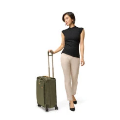 Briggs & Riley NEW Baseline Essential Carry-on Spinner- Olive -Samsonite Store image 1279