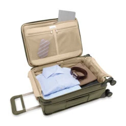 Briggs & Riley NEW Baseline Essential Carry-on Spinner- Olive -Samsonite Store image 1285