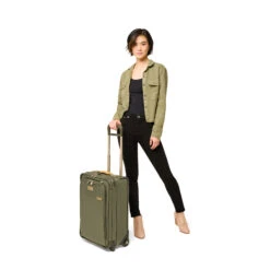 Briggs & Riley NEW Baseline Essential 2 Wheel Carry-on- Olive -Samsonite Store image 1332