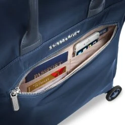 Briggs & Riley Widemouth Cabin Spinner-Navy -Samsonite Store image 1508