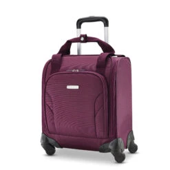 Samsonite Spinner Underseater With USB Port- Purple