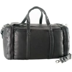 Derek Alexander 2 Pocket Leather Duffle