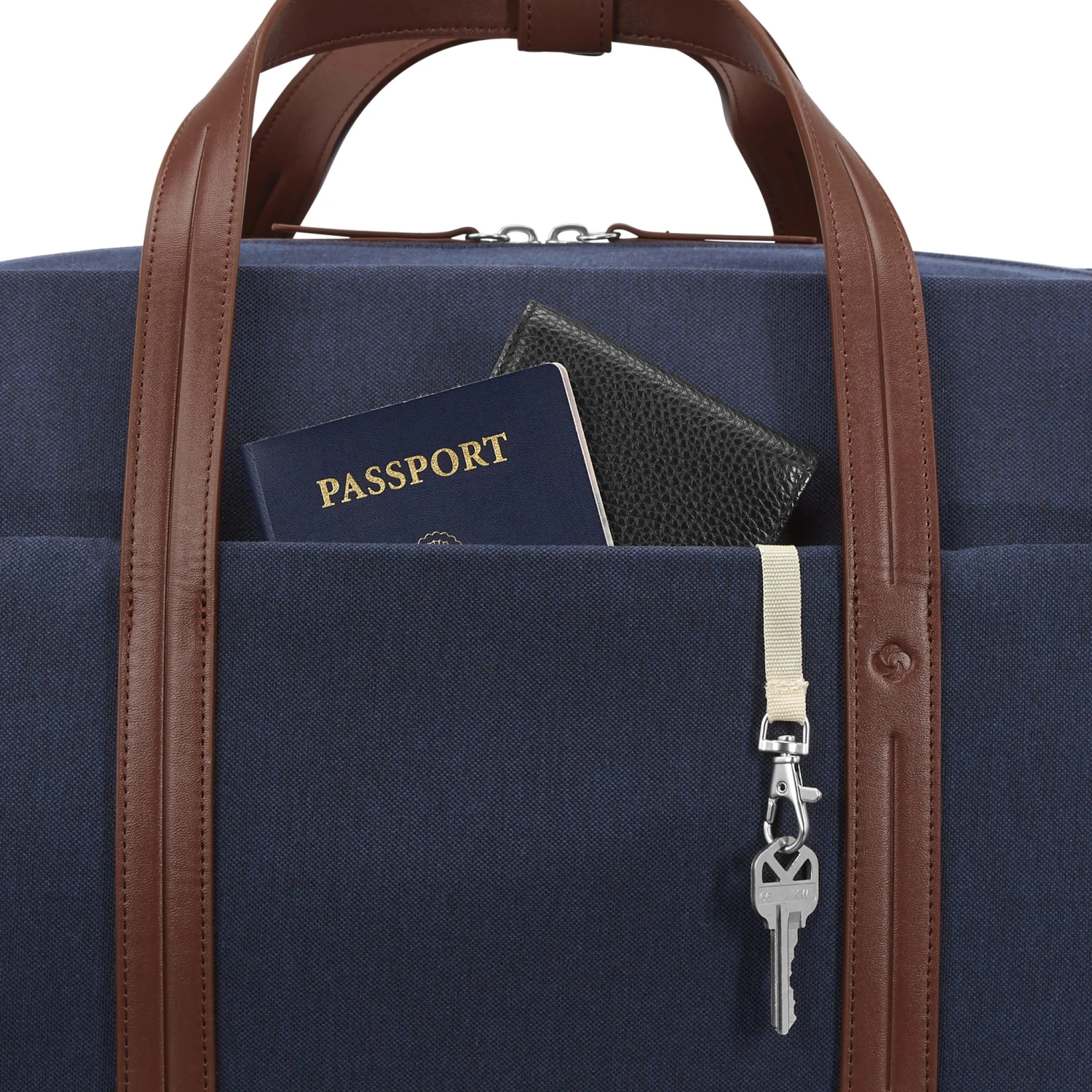 Samsonite Virtuosa Wheeled Duffle- Navy 11 Samsonite Virtuosa Wheeled Duffle- Navy - Image 9