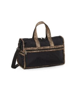 LeSportsac Medium Weekender- Cheetah Noir -Samsonite Store image 1717