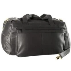 Derek Alexander Large Leather Travel Duffle
