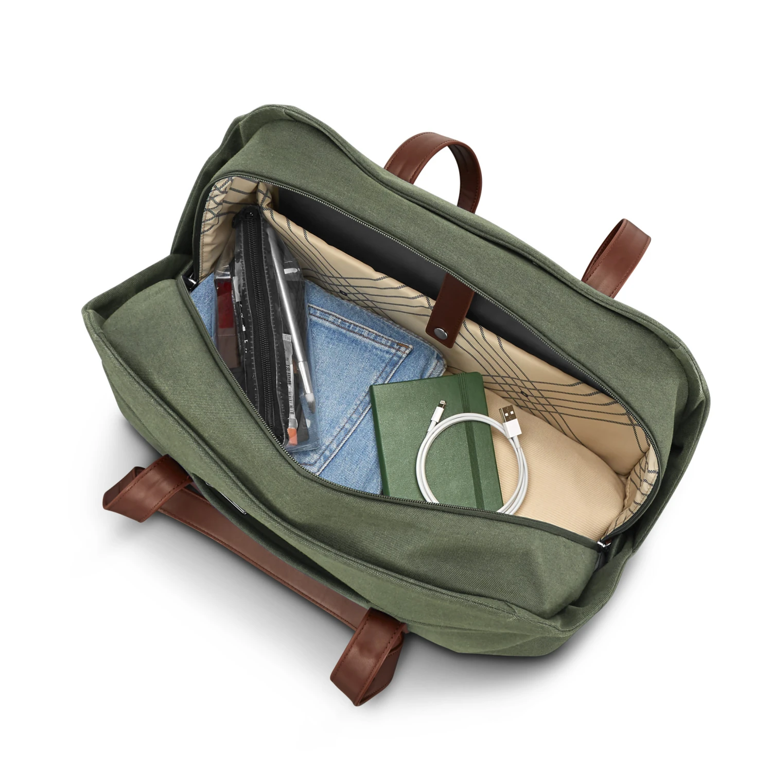 Samsonite Virtuosa Weekender- Green 8 Samsonite Virtuosa Weekender- Green - Image 6