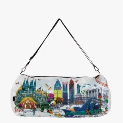 Loqi Kristjana S Williams Interiors - Gold & World Skyline Weekender -Samsonite Store image 1903