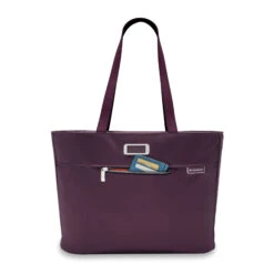 Briggs & Riley NEW Baseline Traveler Tote- Plum -Samsonite Store image 2093