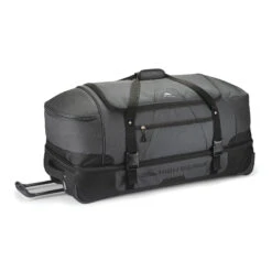 High Sierra Fairlead Collection 34" Drop Bottom Duffle- Mercury/ Black -Samsonite Store image 2269