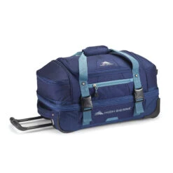 High Sierra Fairlead Collection 22" Drop Bottom Duffle- Navy -Samsonite Store image 2398