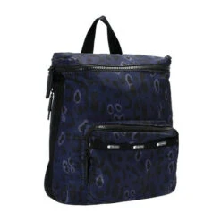 LeSportsac Small Packable Backpack- Travel Cheetah