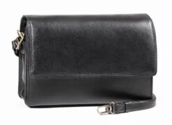 Derek Alexander Bristol EW Half Flap Organizer- Black