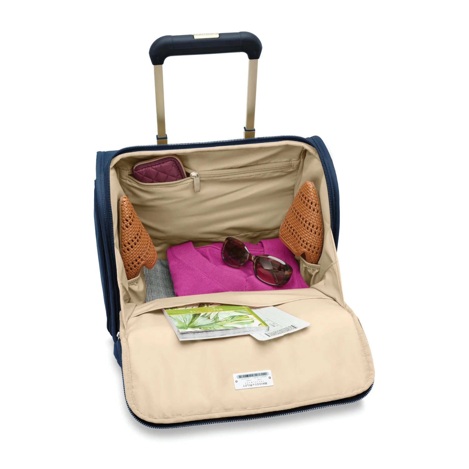 Briggs & Riley NEW Baseline Cabin Spinner- Navy 5 Briggs & Riley NEW Baseline Cabin Spinner- Navy - Image 3