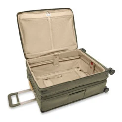 Briggs & Riley NEW Baseline Large Expandable Spinner- Olive -Samsonite Store image 811