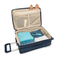 Briggs & Riley NEW Baseline Essential 2 Wheel Carry-on- Navy -Samsonite Store image 853