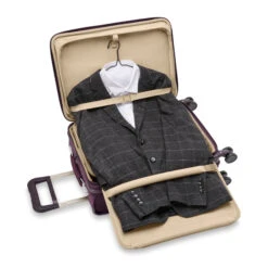 Briggs & Riley NEW Baseline Essential Carry-on Spinner- Plum 19 Briggs & Riley NEW Baseline Essential Carry-on Spinner- Plum -Samsonite Store image 983